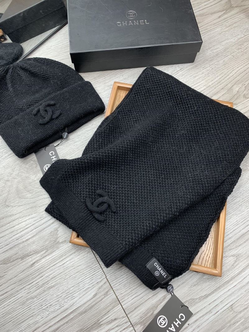 Chanel Caps Scarfs